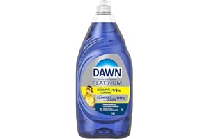 Dawn Platinum Dish Soap, Dishwashing Liquid, Refreshing Rain Scent, 1.12 L