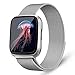Oitom Compatiable Metal Bands Replacement for Fitbit Versa,Small 5.1