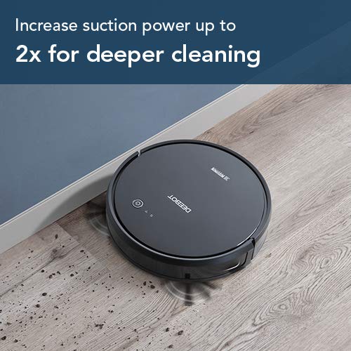 ECOVACS DEEBOT 601 Robotic Vacuum Cleaner with App Control Bundle with