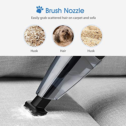 Holife 3 Pack Handheld Vacuum Cleaner Accessories (Brush Attachment, Wet Nozzle, Crevice Nozzle