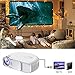 iBosi Cheng Video Projector 1080P Full HD Home Theater Projector LCD Portable Projector with 3600 Lux, 208