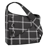 Ogio Women's Windowpane Brooklyn Purse Tablet Pouch, Black