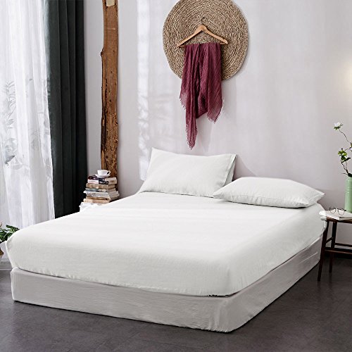 Merryfeel Luxurious 100% Pure French Linen Sheet Set - King