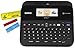 Brother P-touch Label Maker, PC-Connectable Labeler, PTD600, Color Display, High-Resolution PC Printing, Black, Black/gray primary
