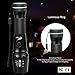 Flashlights,Hausbell Magnet Base T6-C LED Flashlight 3 Modes Zoomable