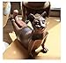Rusty Brown Vintage Rustic Decorative Resin Animal Cat Yoga Pose Statue