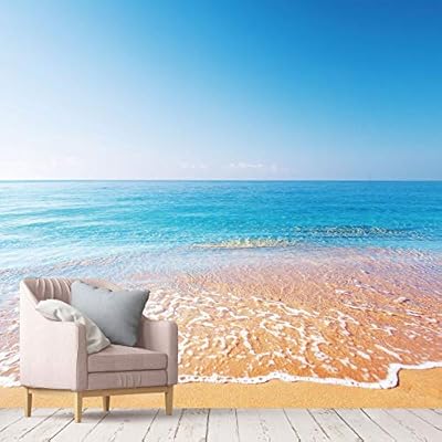 signwin Wall Mural Beach and Blue Sea View...