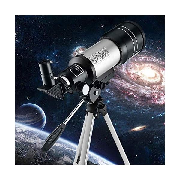 Kinder Teleskop, Uong Professionelle 150X Astronomisches Teleskop Fernrohr Sucherfernrohr mit Stativ und 2 Optionen… – Bild 8