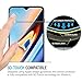 AOLANDER [2-Pack] Screen Protector for Oneplus 6T, [Full Coverage Tempered Glass][Smooth Edge][Anti-Fingerprint] Tempered Glass Screen Protector (Black)
