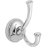 LOWCUS 79735 Robe Hook, Solid Metal, Chrome
