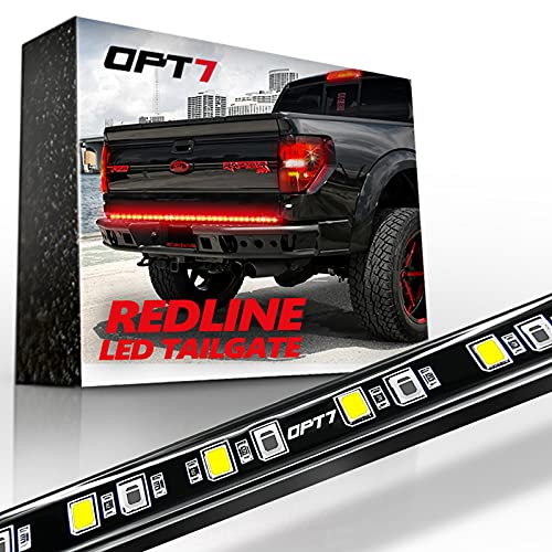 OPT7 48" Redline LED Tailgate Light Bar TriCore LED Weatherproof