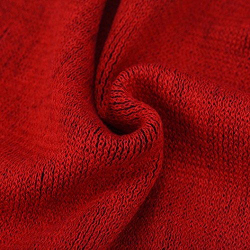 Salute Women Winter Knitted Cashmere Poncho Capes Shawl Cardigans Sweater Coat (Black)