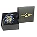 Jelercy Multi Function Digital Analog Watch LED Quartz Water Resistant Sport Watches for Boys Blue