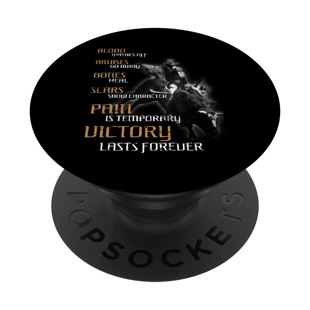 Bull-Riding Rodeo for Men Texas Bull Rider Cowboy Western PopSockets Adhesive PopGrip