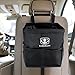 Barbarians Mini Car Trash Can, Auto Garbage Holder Litter Bag Rack Organizer Hanging Seat Black