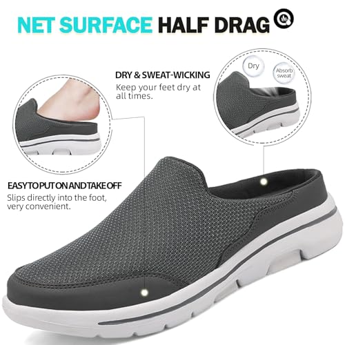Acfoda Clogs Women Comfortable Slippers Beach Man Summer Breathable Non-Slip Garden Shoes