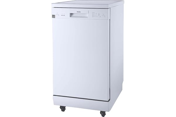 Danby DDW1805EWP 18 in. Wide Portable Dishwasher White