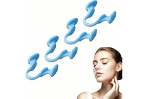 Respyria Deviated Septum Device 4-Pack Nasal Dilator Better Airflow & Comfortable Sleep Reusable with Storage Case for Daily 