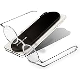Always With You by ThinOptics Reading Glasses with Slim Case – Readers Attach to Your Phone, Tablet, or Fit in Your Pocket