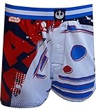 Star Wars R2D2 Confetti Boxer Shorts for men (Medium)