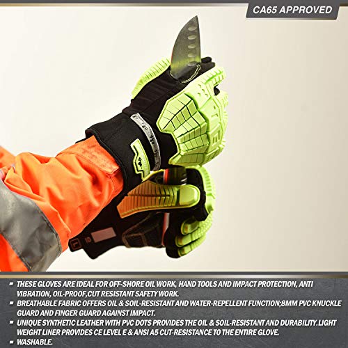 Vgo Offshore Anti Vibration OilProof Cut Resistant ANSI A5 Cut