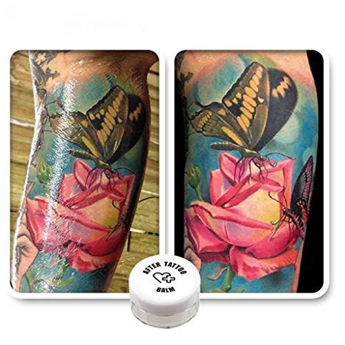 Tattoo Care Ointment,Natural & Vegan Tattoo Aftercare Balm,Botanical Ink Salve,Tattoo Repair cream - Soothes Skin,Promotes Healing, Protects, Moisturizes, Reduces Redness (3pcs)