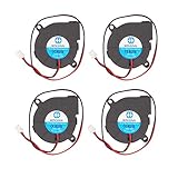 WINSINN 50mm Blower Fan 24V 5015 Dual Ball Bearing 50x15mm Turbine Turbo Brushless for Cooling PC CPU - High Speed (Pack of 4Pcs)
