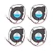 WINSINN 50mm Blower Fan 24V 5015 Dual Ball Bearing 50x15mm Turbine Turbo Brushless for Cooling PC CPU - High Speed (Pack of 4Pcs) primary