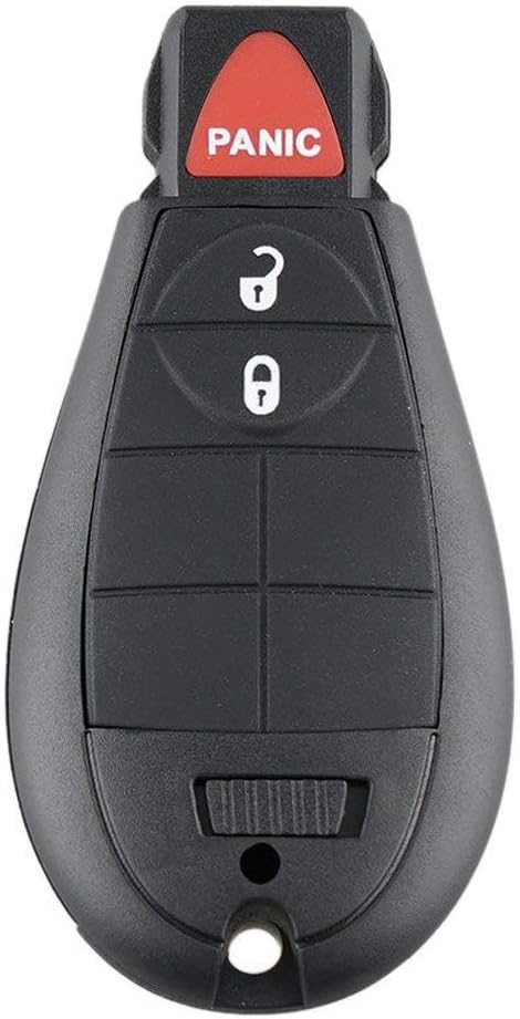 for 2013-2018 Dodge Ram Key Fob 3 Keys GQ4-53T 433 Frequency Remote Car Key Fob&(Color:Black)