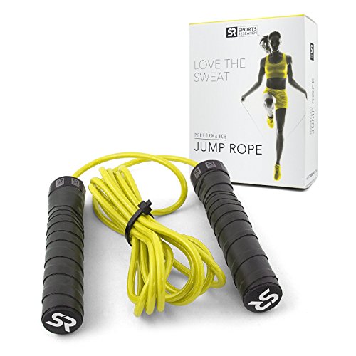 Sweet Sweat Jump Rope by Sports Research | Adjustable-length rope for fitness and speed training. Includes bonus Sweet Sweat Gel Sample! Sweet Sweat Jump Rope by Sports Research | Adjustable-length rope for fitness and speed training. Includes bonus Sweet Sweat Gel Sample!