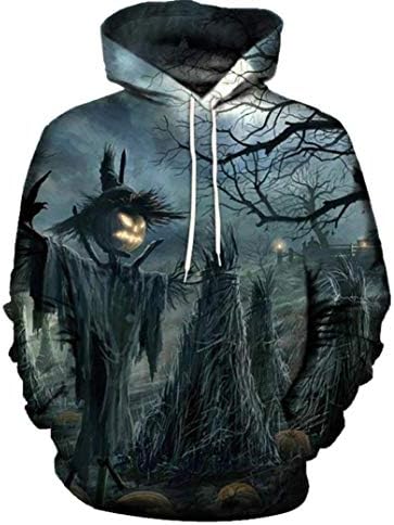 Funny Sweatshirt, Japanese Streetwear, Men's Women's Fashion 3D Print Long Sleeves Halloween Couples Hoodies Top Shirts Shirts Shirts 03