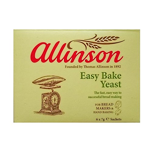Allinsons Easy Bake Yeast Pack 7g (Pack of 48) Amazon.co.uk Grocery