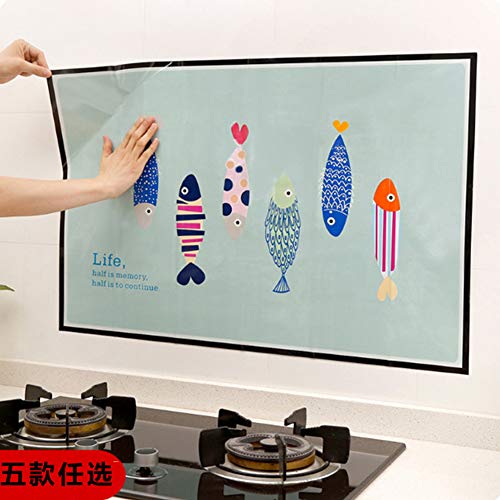 PinShang Waterproof Oil Proof Self Adhesive Wall Sticker Temperature Resistant Wallpaper for Kitchen D-Small Potted Plants - Thumbnail 3
