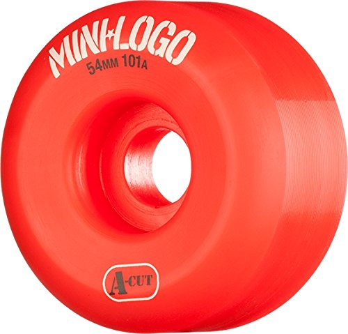 Mini Logo A-Cut Red Skateboard Wheels - 54mm 101a 