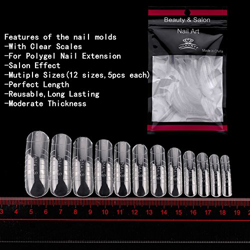 Makartt P-01 Poly Gel Kit PolyGel Nail Enhancement Professional Nail Technician All-in-One French Kit