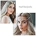 Simsly Head Chain Jewelry with Rhinestione Pendant Hair Headpiece for Women and Girls FV-063