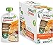 Sprout Organic Baby Food Pouches Stage 3, Organically Sourced Meat Protein, 4 Ounce (Pack of 12)