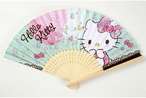 Amazon サンリオ キャラクター扇子 えらべる4種 Sanrio ハローキティ マイメロディ ぐでたま ポムポムプリン ハローキティ 縁日用品 おもちゃ