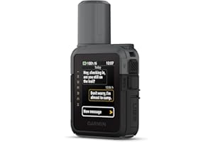 Garmin inReach® Mini 3, Rugged Compact Global Satellite Communicator with Color Touchscreen, Two-Way Texting, Emergency SOS M