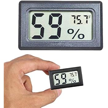 Goabroa Mini Hygrometer Thermometer Digital Indoor Humidity Gauge Monitor with Temperature Meter Sensor Fahrenheit (℉)