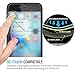 iPhone 6 Plus Glass Screen Protector GkGk Anti-Blue Light Tempered Glass Screen Protector 2.5D Round Edge Premium 0.26mm HD Ultra Clear 9H Hardness iPhone 5.5 inch Anti-Fingerprint (2 Packs)