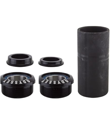Mandrino In Acciaio 200mm Nero 8-Spline BMX Crank Spindle For