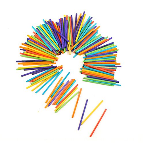 Mydio 200 Pack 12 Inch Chenille Colored Pipe Cleaners for Arts and Crafts,Random Color - Thumbnail 4