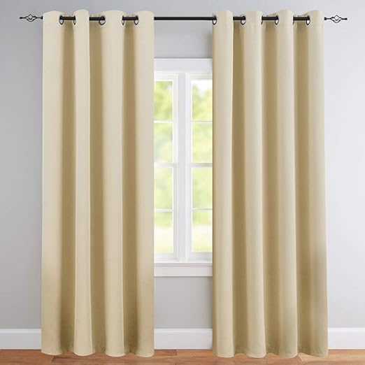 Amazon Com Vangao Room Darkening Curtains 84 Inches Length Window