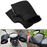 AUDEW Pair Waterproof Motorcycle Grip HandleBar Muff Winter Warmer Thermal Cover Glove