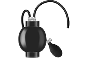 ELMCONFIG Quick Intake Adapter, Automotive Smoke Machine Bladder, Block Tester, Inflatable Leak Plug, Evap Smoke Machine Leak Tester for 12V Vehicle