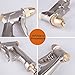 V.C.Formark Garden Hose Nozzle Heavy Duty Metal Spray Gun Sprayer Brass for Car Washing,Plants Watering,Pets Shower,Floor Cleaning