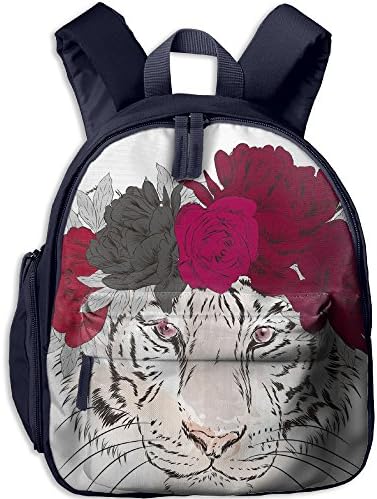 Fashionable Flower Tiger Handbags For Kids