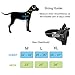 WINSEE Dog Harness, no-Pull Comfort pet Vest Harness Safety Adjustable Dog Vest Harness for Large Dogs Reflective Oxford Material Easy Control Harness Black