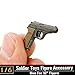 1/6 Scale Weapon Model Automatic Pistol Walther PPK Gun F 12